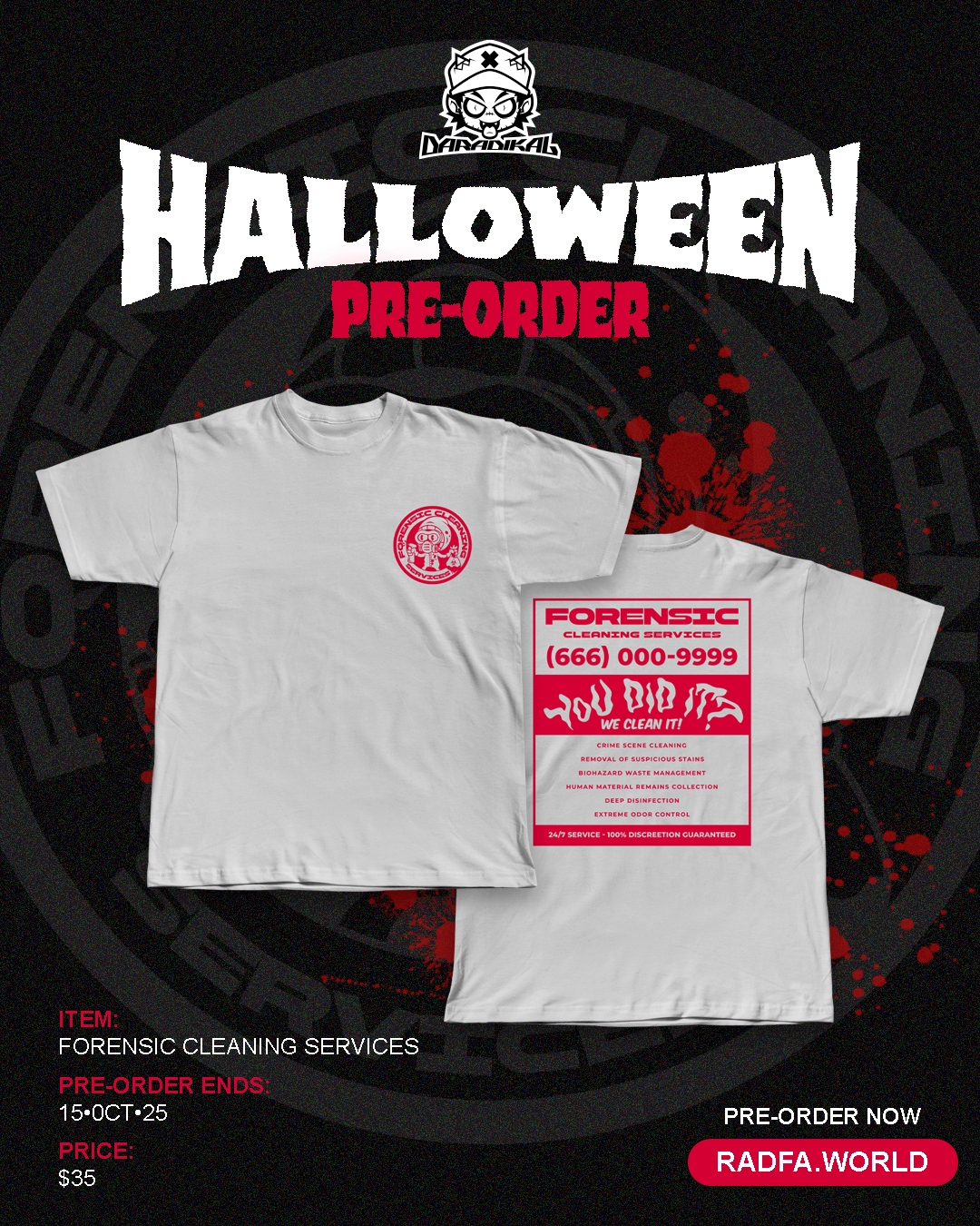 FORENSIC CLEANING SERVICES