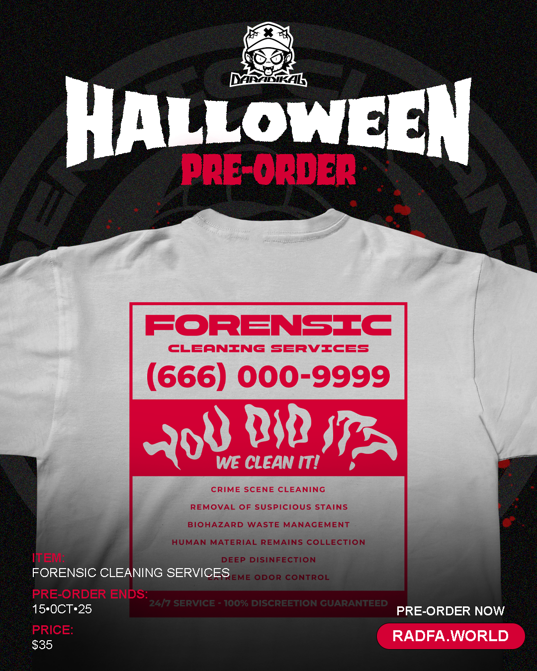 FORENSIC CLEANING SERVICES